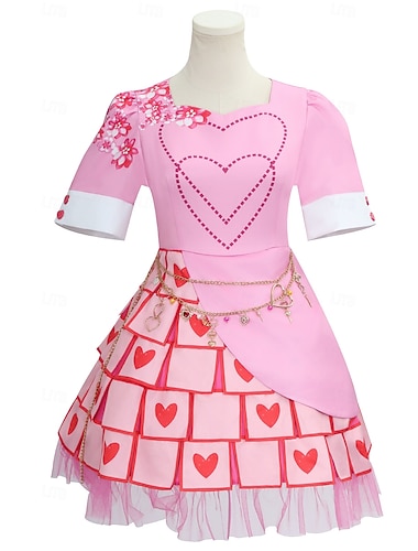  Discendenti L'ascesa del rosso Bambini Bridget Vestito Costume Cosplay Cosplay di film for Per donna Adulti Giornata universale dell'infanzia Capodanno Mascherata Abbigliamento Quotidiano