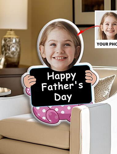  Almofadas e Travesseiros Personalizados para o Dia dos Pais Ideias de Presentes Personalizados com Foto em Vários Tamanhos com Inserto Presente para o Papai Vovô