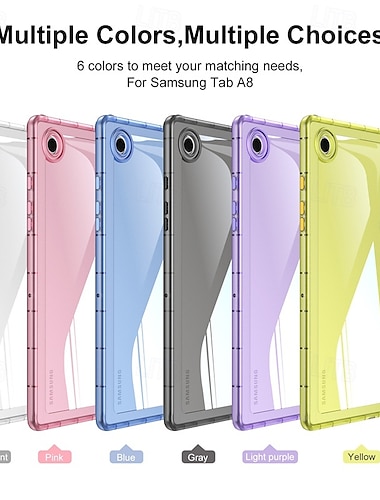  Δισκίο Θήκες Καλύμματα Για Samsung Galaxy Tab A9 8.7" S9 11 inch S8 Plus 12.4'' S8 S7 Plus 12.4" S7 11'' A8 10.5'' A7 Lite 8.7'' A7 A 8.0" Προστατευτικό για όλο το σώμα Ανθεκτική σε πτώσεις TPU