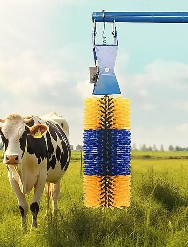  grote ontharingsborstel voor paardenstal en weide, paardenborstels volledige massage verzorgingsborstel voor paarden