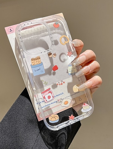  teléfono Funda Para iPhone 16 15 14 Pro Max iPhone 13 Funda Trasera Antigolpes Retro TPU Acrílico