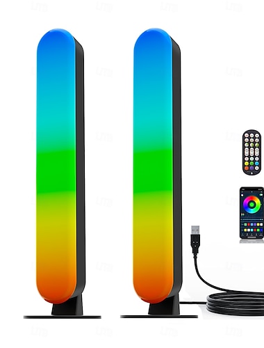  led lichtbalken sfeerverlichting meerdere lichteffecten sfeerverlichting flow lichtbalk gaming/tv/pc/kamer