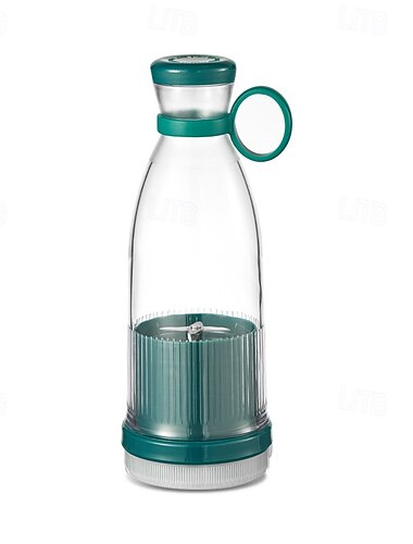  tragbarer Entsafter, elektrischer Mini-Obstmixer, wiederaufladbarer Saftbereiter, kompakter Shake-Becher für Smoothies &Säfte