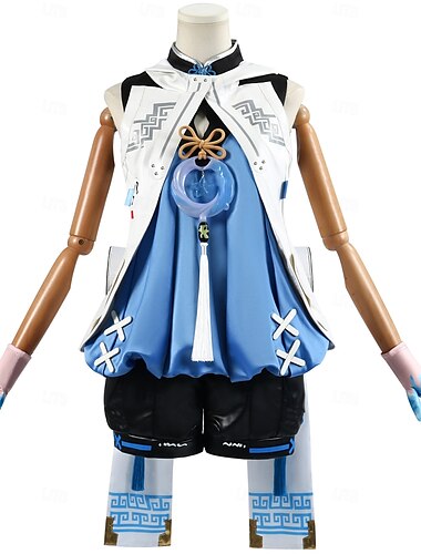  Cosplay Wuthering Waves YouHu Cosplay Anime Cosplay Kostüm Cosplay-Anzüge Halloween Karneval Leistung Party Mantel Kleid Weitere Accessoires Für Damen Erwachsene