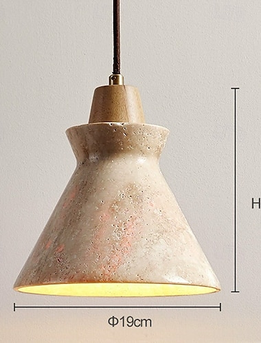  21 cm Diseño de linterna Formas geométricas Lámparas Colgantes Piedra Estilo artístico Estilo formal Estilo retro Vintage Tradicional / Clásico 110-120V 220-240V
