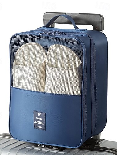  Reiseschuhtaschen, Schuhtaschen für unterwegs mit Reißverschluss und Griff, stilvolle und tragbare Schuhaufbewahrung für Männer und Frauen, Reisegeschenke und Aufbewahrung zu Hause