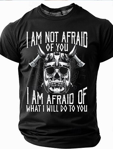  Herren Schädel T Shirt Kurzarm T-Shirt 3D-Druck Rundhalsausschnitt Hemd Gotisch Straße Dunkle Party Schwarz Rote Blau Sommer Frühling Bekleidung S M L XL XXL XXXL