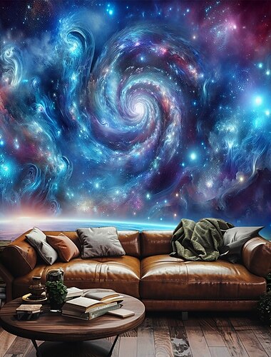  Planet Landschaft Wandteppich große Wandkunst Wandteppich Wanddekoration Fotohintergrund Decke Vorhang Wohnraum Schlafzimmer Einrichtung