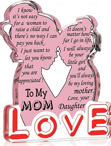  Christmas Gift for Mom Mother Mom Gifts for Mothers Day from Daughter Birthday Gifts for Mom from Daughter Mothers Day Sign Gifts for Mom from Daughter Valentines Day Gift for Mom