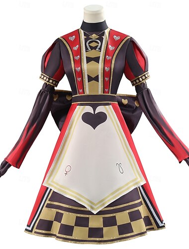  Cosplay Alice: Madness Returns Alice Liddell Cosplay Anime Cosplay Kostüm Cosplay-Anzüge Karneval Leistung Party Kleid Ärmel Handschuhe Für Damen Erwachsene