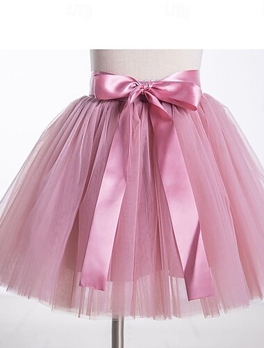  Underkjol Tutu Under kjol Femtiotal Retro / vintage Barn Flickor Maskerad Festkvällskläder Cocktailfest Tebjudning Klä ut