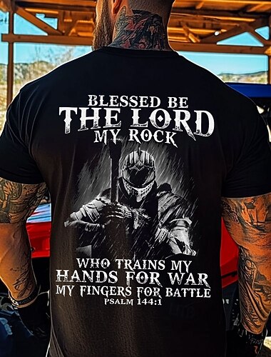  Easter Men's Knights Templar T Shirt Short Sleeve T shirt 3D Print Crew Neck Shirt Designer Casual Party Holiday Black Dark Green Dark Blue Summer Spring Clothing Apparel S M L XL XXL XXXL
