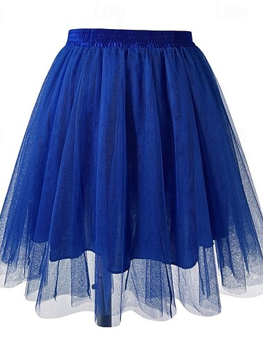  Retro Vintage 1950er Reifrock Krinoline Unterrock Tüllrock Damen Maskerade Party-Abendmode Cocktailparty Teegesellschaft Erwachsene Rock
