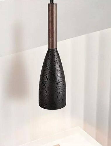  37 cm تصميم فانوس الأشكال الهندسية أضواء معلقة حجر نمط فني فينتاج كلاسيكي عتيق زهري 110-120V 220-240V