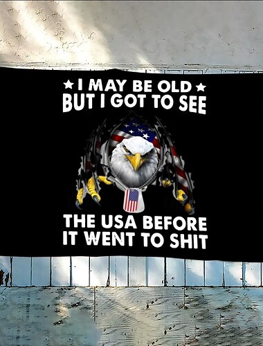  4. Juli Außen Innen Mit Ösen Patriotische Flagge Unabhängigkeitstag Amerikanische Haus Garten Dekorationen Feiertagsbanner Schild