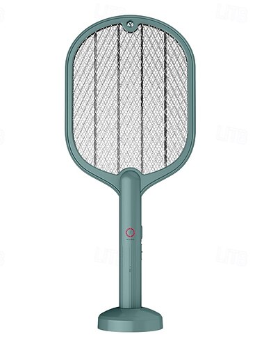  Matador de Mosquitos Elétrico de Mão – Raquete Recarregável para Insetos Domésticos