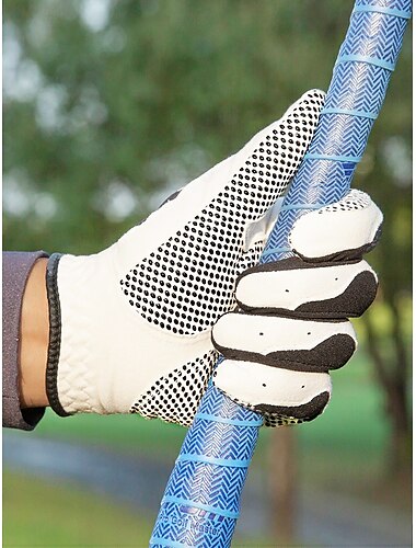  „Golfhandschuhe für Herren – atmungsaktiver und rutschfester Ledergriff, flexibles und langlebiges Design, verstellbare Passform für linke und rechte Hand, perfekt für Golftraining und Outdoor-Sport“