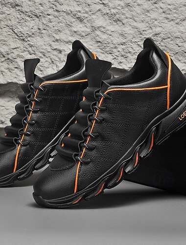  Schwarze Sport-Sneaker für Herren – leichte, rutschfeste Sportschuhe zum Laufen und Training im Freien
