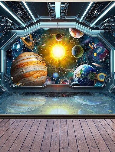  Planet Universum Hängeteppich Wandkunst Große Teppich Wandmalerei Dekor Fotohintergrund Decke Vorhang Zuhause Schlafzimmer Wohnzimmer Dekoration