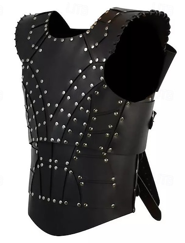  Retro / vintage Medeltida kostymer Renässans Vapen och Rustning Väst Bröstvakt Ren Faire Krigare Gladiator Viking Herr Dam Viking Halloween Maskerad Prestanda Fest LARP Vuxna Väst