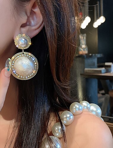  Damen Ohrstecker Schick Freude Modisch Stilvoll Ohrringe Schmuck Gold Für Party
