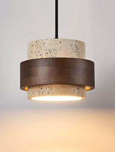  17 cm Diseño de linterna Formas geométricas Lámparas Colgantes Piedra Estilo artístico Estilo formal Estilo retro Vintage Campestre 110-120V 220-240V