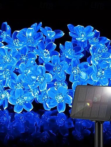  LED סולרי מחרוזת אורות 6.5m 30led עמיד למים חיצוני דקו אורות פטיו עבור פסחא סטריט. יום האם של פטריק מסיבת יום האם רמדאן חתונה חג גן גדר פטיו דשא קישוט עץ חג המולד