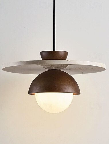  30 cm Design di Lanterna a Sospensione Forme Geometriche Lampada a sospensione Pietra Vetro Stile Artistico Stile Vintage Stile Classico Vintage Rustico 110-120V 220-240V