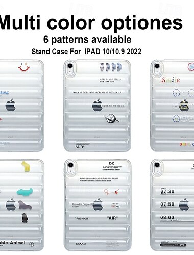  Tavoletta Custodie cover Per Apple iPad Air 11"(2024) iPad 10a 10,9" iPad Air 5a 4a 10,9" iPad 9ª, 8ª, 7ª generazione 10,2 pollici iPad Air 3a 10,5" iPad mini 6ª generazione 8,3" iPad mini 5° 7.9