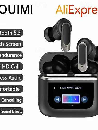 Casque sans fil Bluetooth TWS Tour Pro 2 V8 ANC Écouteurs intra-auriculaires avec réduction de bruit Commande tactile