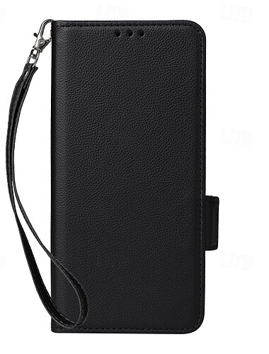  Telefonfodral för iPhone 16 Pro Max Plus iPhone 15 Pro Max Plus iPhone 14 13 12 11 Pro Max Plus Mini flipcover med ställhållare magnetisk med handledsrem retro TPU PU-läder
