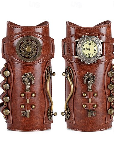  Retro Antiguo Medieval Renacimiento Armas y Armaduras Pulsera Guardabrazos Pirata Vikingo élfico Hombre Mujer Unisexo Fantasía Steampunk Víspera de Todos los Santos Carnaval Rendimiento Fiesta LARP