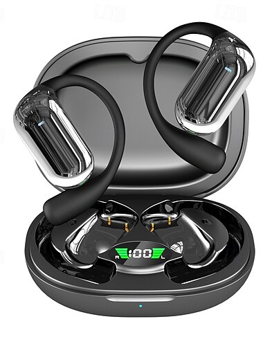  Bluetooth-Headset Headset mit Echtzeitübersetzung Sprechende Musik Übersetzung in 144 Sprachen Touch-Headset Headset mit KI-Übersetzung Langzeit-Sportgeräuschunterdrückung Wasserdichte