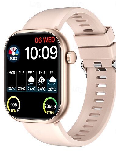  696 G20PRO Orologio intelligente 2.01 pollice Orologio da Corsa Fitness Smartwatch Bluetooth ECG+PPG Contapassi Promemoria chiamata Compatibile con Android iOS Da donna Da uomo Chiamate in vivavoce