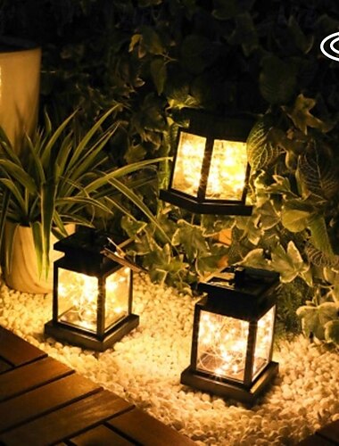  zonne-retro lantaarn zonne-tuinlicht buiten ip65 waterdichte kaars tuin balkon boom tuin vakantie camping landschap decoratie