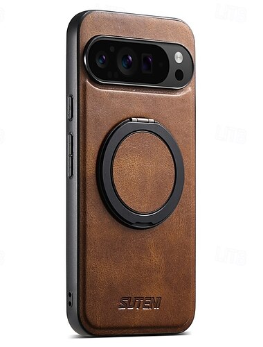  電話 ケース 用途 グーグル ピクセル9プロ ピクセル9プロXL Pixel 8 Pro Pixel 8 ピクセル9 Pixel 7 Pixel 7 Pro Pixel 6 Pixel 6 Pro バックカバー スタンド付き 磁石バックル ワイヤレス充電をサポート レトロ風 TPU PUレザー