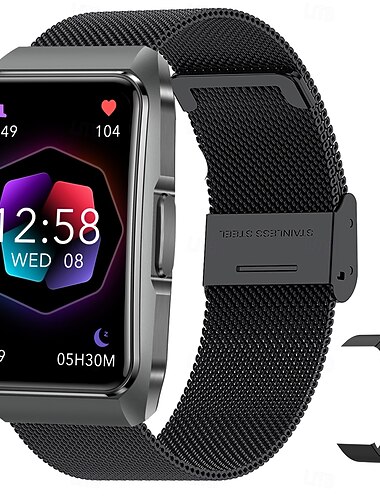  iMosi ET650 Έξυπνο Ρολόι Fitness Tracker ECG Παρακολούθηση Θερμοκρασίας Bluetooth Android iOS Αδιάβροχο 1.57