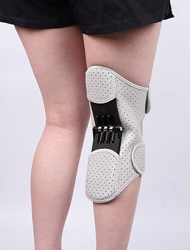  Rodilleras deportivas de soporte fuerte, refuerzo de rodilla para caminar, soporte articular para personas mayores, soporte de rodilla para deportes, senderismo, escalada, alivio del dolor