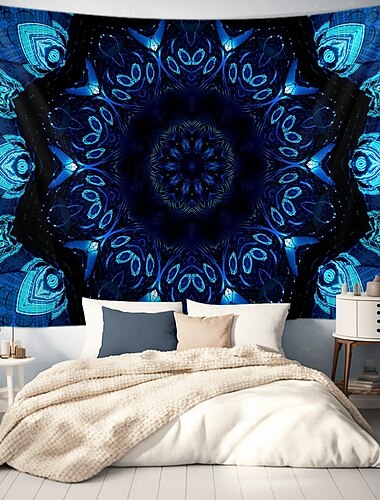  Mandala arazzo appeso Arte da parete grande arazzo murale Decorazione fotografia sfondo coperta tende decorazione per la casa camera da letto soggiorno