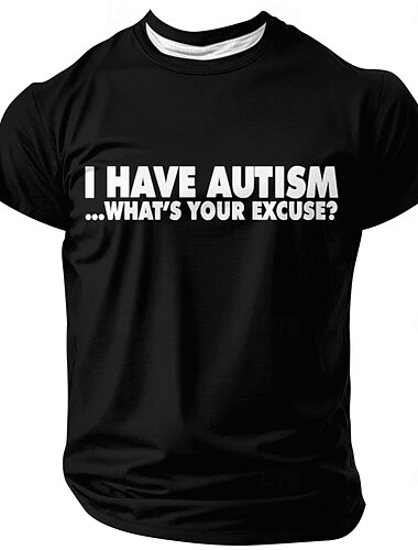  Hombre Argot divertido Camiseta Manga Corta Camiseta Impresión 3D Cuello Barco Camisa Moda Diario Calle Diario Negro Azul Piscina Verde Trébol Verano Primavera Ropa S M L XL XXL XXXL