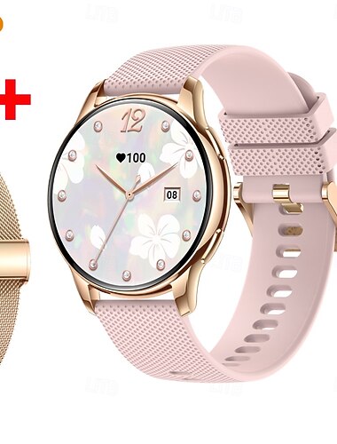  696 Y11 Okos óra 1.32 hüvelyk Intelligens Watch Bluetooth EKG + PPG Lépésszámláló Hívás emlékeztető Kompatibilis valamivel Android iOS Női Férfi Kéz nélküli hívások Üzenet emlékeztető IP 67 42 mm-es