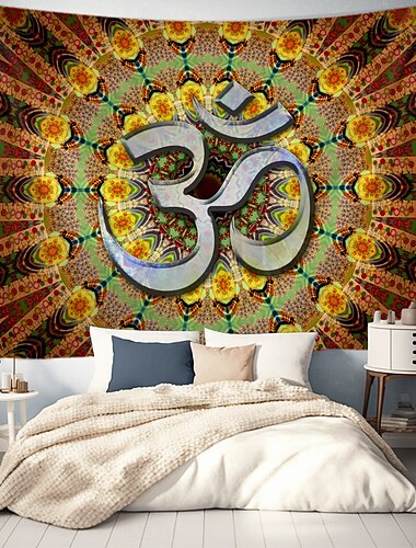  Mandala Wandteppich Wandkunst Großes Wandteppich-Mural-Dekor Fotografien Hintergrund Decke Vorhang Wohnraum Schlafzimmer Wohnzimmer Dekoration