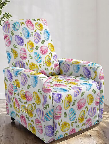  Stretch-Überzug für Chaiselongue, strapazierfähiger Schonbezug für Möbel, waschbar und rutschfest, ideal für Wohnzimmer, Schlafzimmer oder als Dekoration für Loungesessel