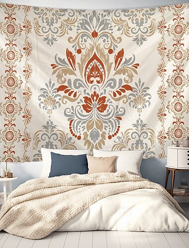  Mandala Bohemien hängender Wandteppich Wandkunst großer Wandteppich Wandmalerei Foto Hintergrund Decke Vorhang Heim Schlafzimmer Wohnzimmer Dekoration