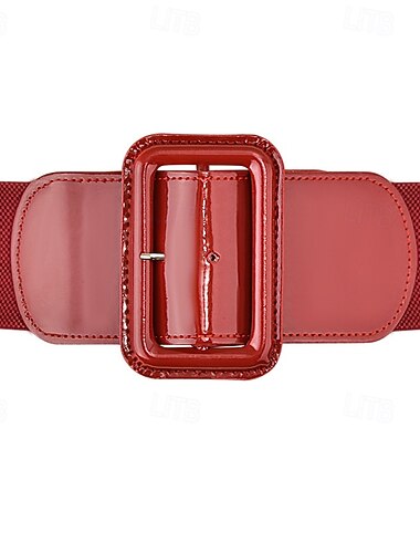  Belt élastique stretch pour femmes Tenues Grease années 1950 Ceinture élastique large de 3 pouces