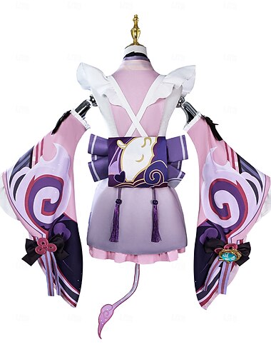  Yumemizuki Mizuki Anime Traje Cosplay Roupa Trajes de videogame Dia Das Bruxas Carnaval Festa Comic Con Ocasiões Especiais Para Mulheres Adulto