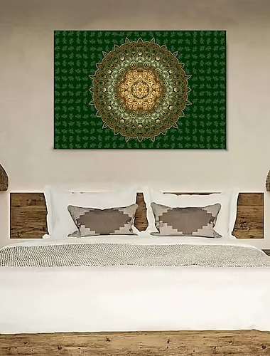 Mandala Wandteppich Wandkunst Großes Wandteppich-Mural-Dekor Fotografien Hintergrund Decke Vorhang Wohnraum Schlafzimmer Wohnzimmer Dekoration