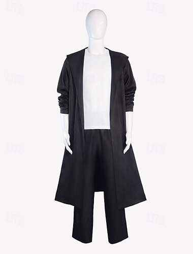  Cosplay Jinwoo Sung Anime Mantel Hose Cosplay Kostüm Cosplay-Anzüge Halloween Karneval Party Comic-Konzert Mantel Oberteil Hose Für Herren Damen Erwachsene