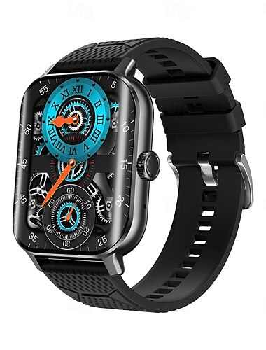  696 F12スマートウォッチ フィットネストacker ECG PPG Bluetooth 通話リマインダー Android iOS IP67 38mm 2.02