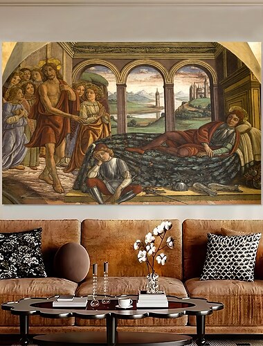  Mittelalterliche Wandteppich Mittelalter Wandteppich Wandkunst Großer Wandteppich Wanddekoration Fotohintergrund Decke Vorhang Zuhause Schlafzimmer Wohnzimmer Dekoration